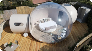 Hotel burbuja de 20 metros