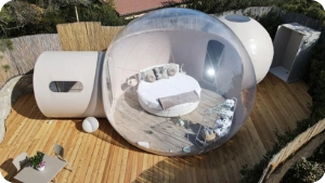 Hotel burbuja de 20 metros